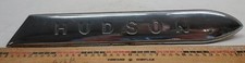 Vtg 1954 Hudson Fender Name Plate Emblem - 210622-7840c