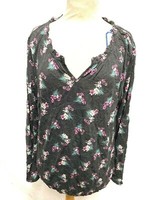 Tom Tailor Damen Bluse Hemd Mehrfarbig Blumenmuster Gr.Xl Neu Mit Etikett