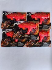 LOT OF 5 NERF DragonPower Fireshot Dart Blaster w/ 5 Darts Ages 8 New x5