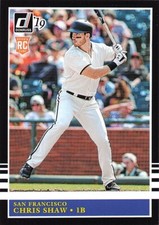 2019 Donruss #237 Chris Shaw