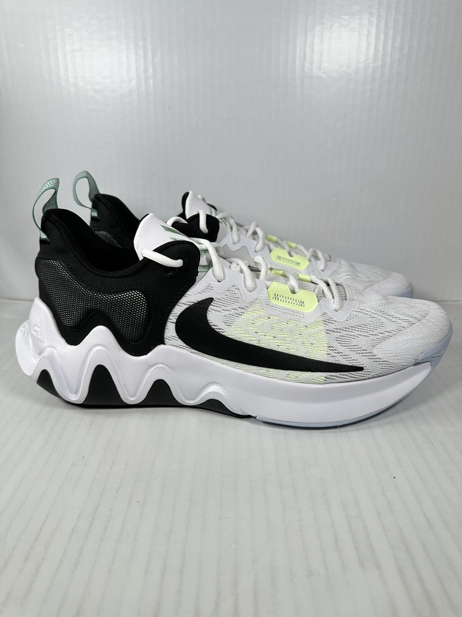 Size 13 Nike Giannis Immortality Mens Basketball Shoes White/Black  DM0825-101
