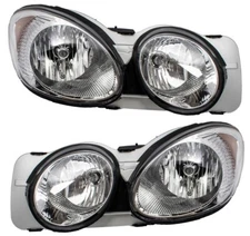 2pc Fits 2005-2009 Buick LaCrosse Left and Right Halogen Headlight Headlamp SET