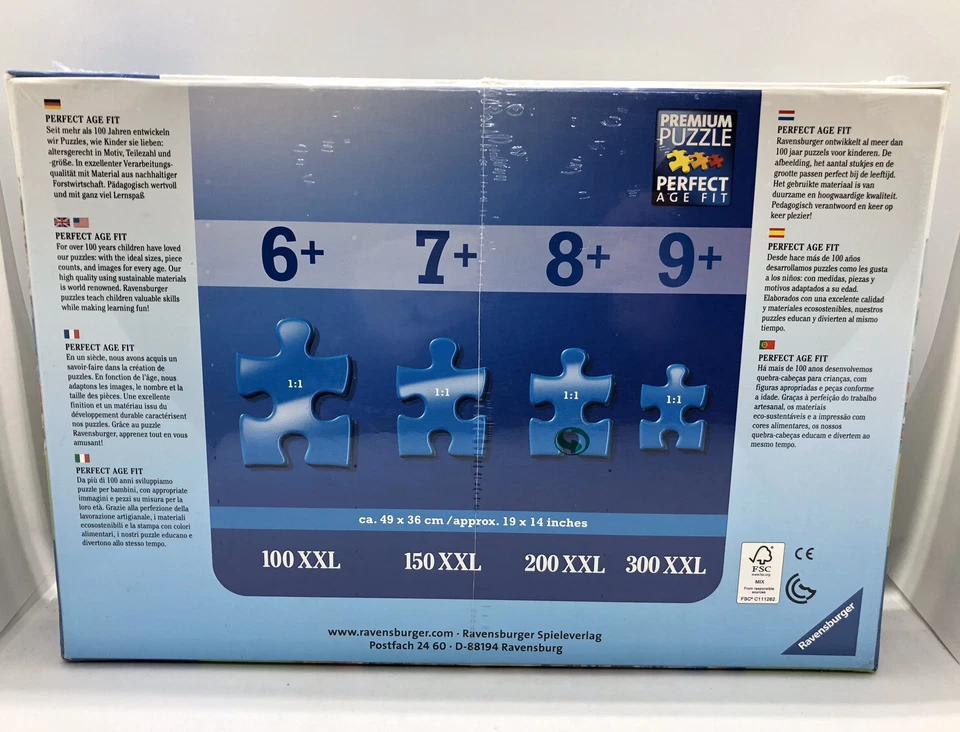 Rompecabezas Ravensburger Karate 100 XXL # 109685 NUEVO SELLADO ENVÍO GRATUITO Foto 2 de 4