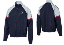 Image of Puma XTG Mens Navy Woven Track Jacket