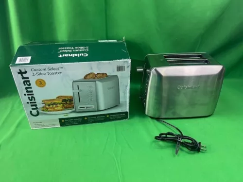 Cuisinart Countertop Custom Select 2-Slice Toaster Silver Stainless RBT-1200PC
