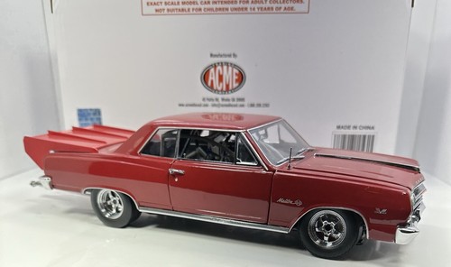 GMP/Highway 61 1/18 Scale CHEVY CHEVELLE “CUSTOM PRO-STREET DRAG VERSION” 1 Of 1 - Picture 3 of 12