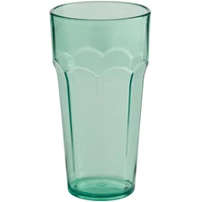 Choice SAN Plastic Paneled Tumbler - 12/Pack (select color/size below)