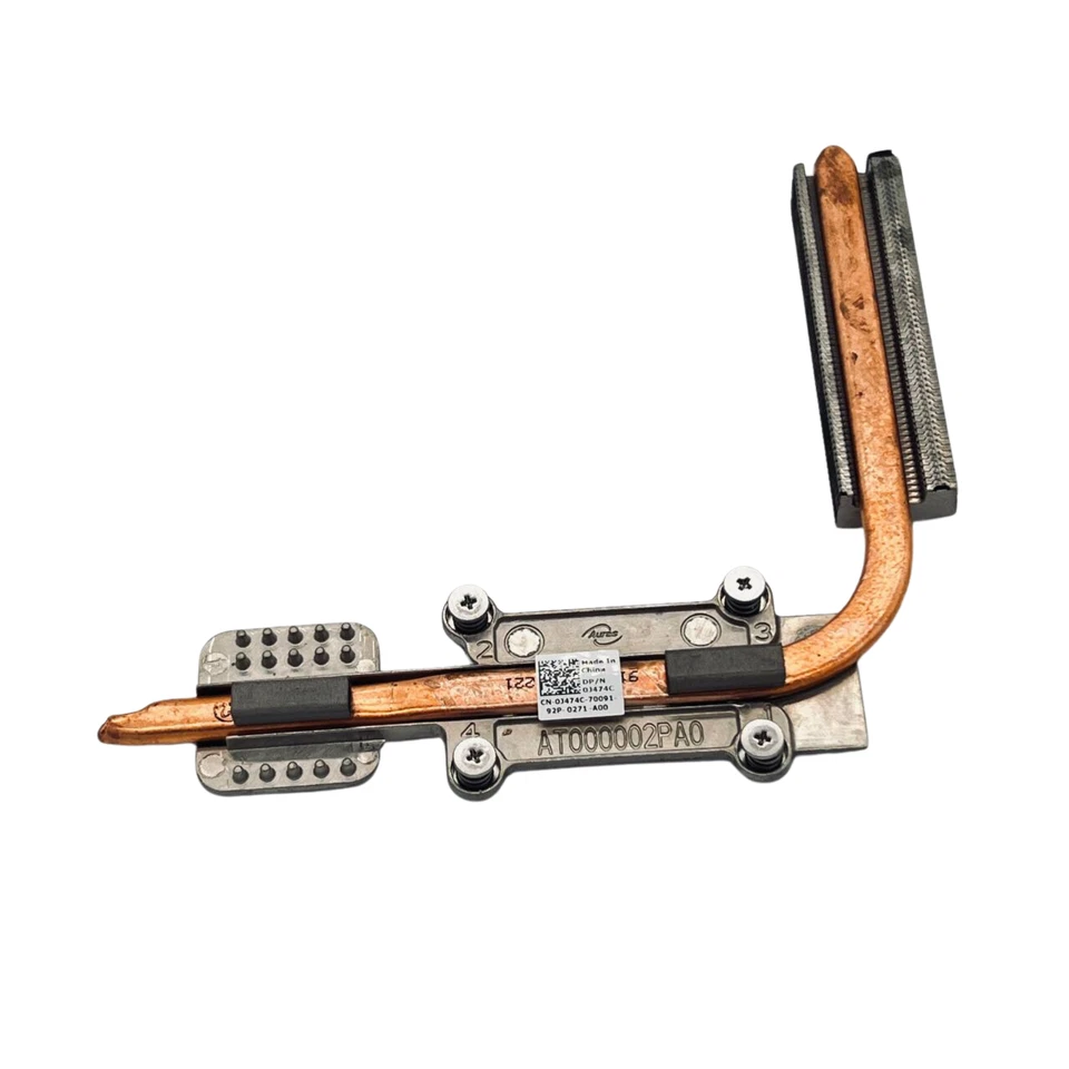 Dell Vostro 1510 15.4" Genuine Laptop CPU Cooling Heatsink 0J474C J474C - Image 2 of 4