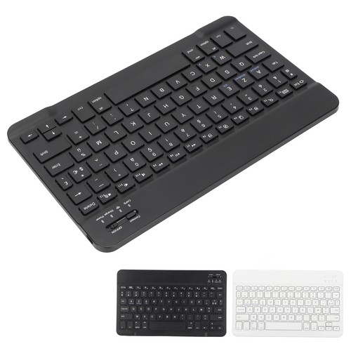 10in Wireless Keyboard Slim Scissor Style Wireless BT French AZERT Keyboards - Picture 7 of 18