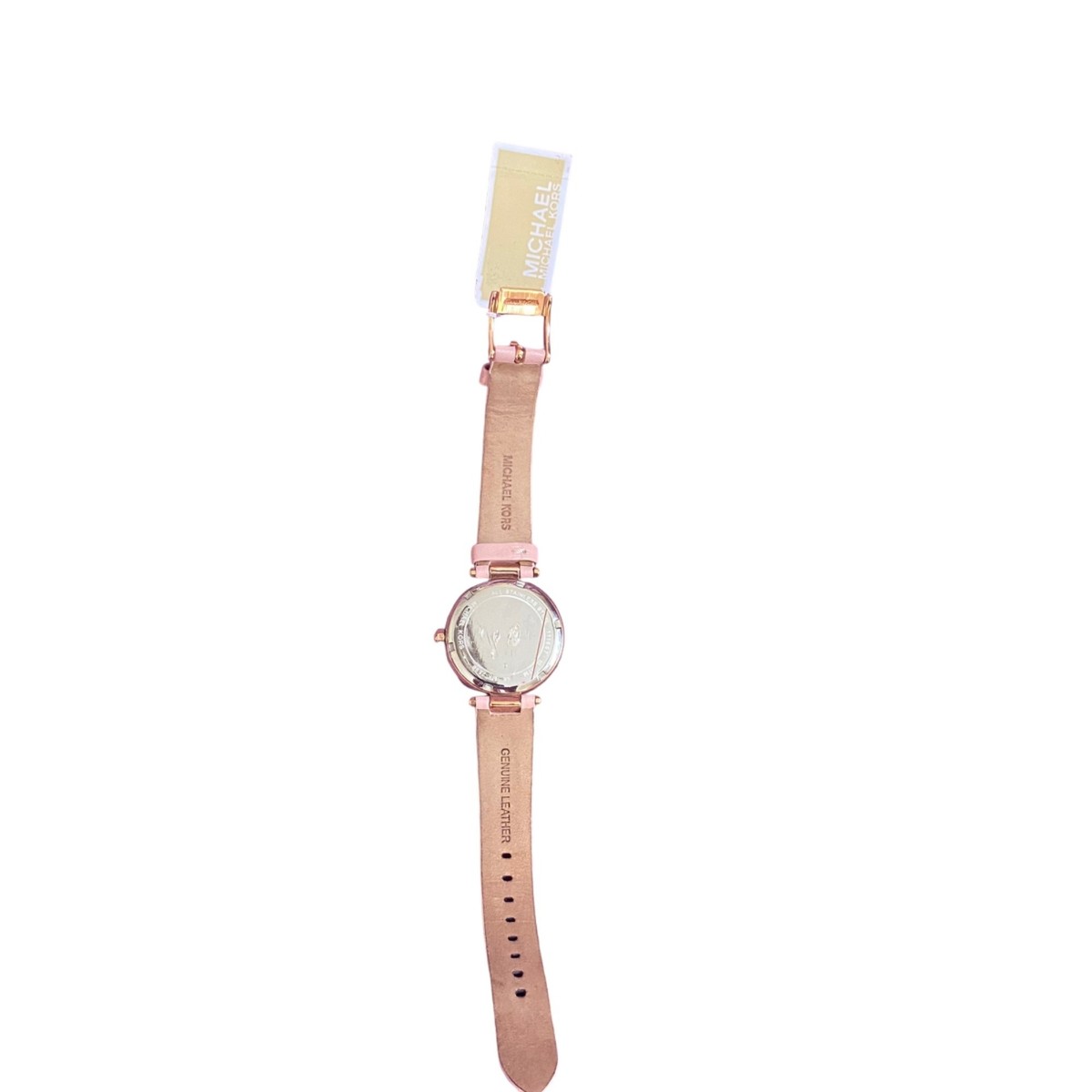 NWT Michael Kors Mini Parker Pearlized Strap Rose Gold NWT Michael Kors Mini Parker Pearlized Strap Rose Gold