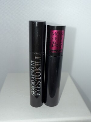 Giorgio Armani Eyes To Kill Classico MASCARA &lancome Mascara MINI2 mL Each New