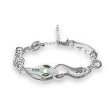 Link Chain Snake Bracelet for Men Women Unisex Hip Hop Style