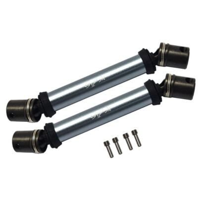 GPM Steel + Aluminum Front+Rear Universal CVD Drive Shaft Grey : Losi 1/8 LMT