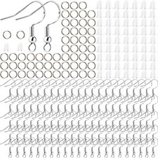 925 Sterling Silver Earring Hooks for Jewelry Making Supplies kit 100pcs/60pairs