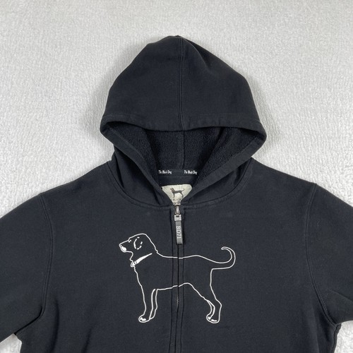 The Black Dog Sweatshirt Girls XL Hoodie Vacation Beach Puppy Doggy Casual Youth - Picture 7 of 15