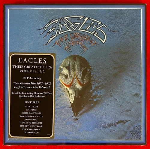 The Eagles – Their Greatest Hits Volumes 1 & 2 – SEALED – 2x LP Box Set