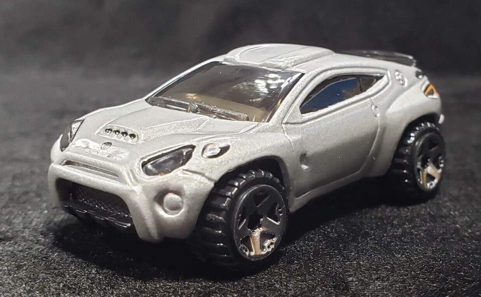 Toyota RSC 2002 Hot Wheels primeras ediciones - plateado metálico # 039 suelto Malasia Foto 2 de 4