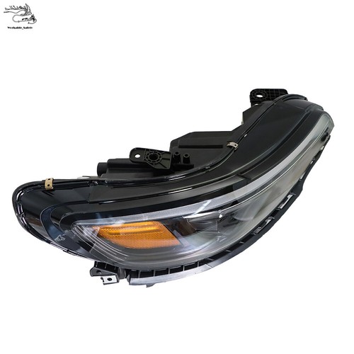 Right Side Headlight Assy For 2019-2022 Jeep Cherokee Clear Lens LED Headlamp - Picture 3 of 14