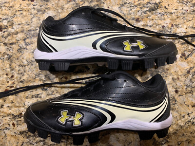Baseball Cleats Used Kids Cleats Barely Used!! Under Armour