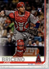 2019 Topps Series 2 #689 Jose Briceno RC - Angels Rookie