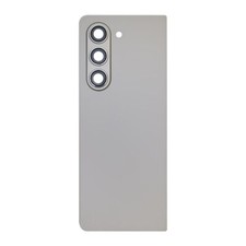 Back Glass with Camera Lens for Samsung Galaxy Z Fold5 Cream Aftermarket Part