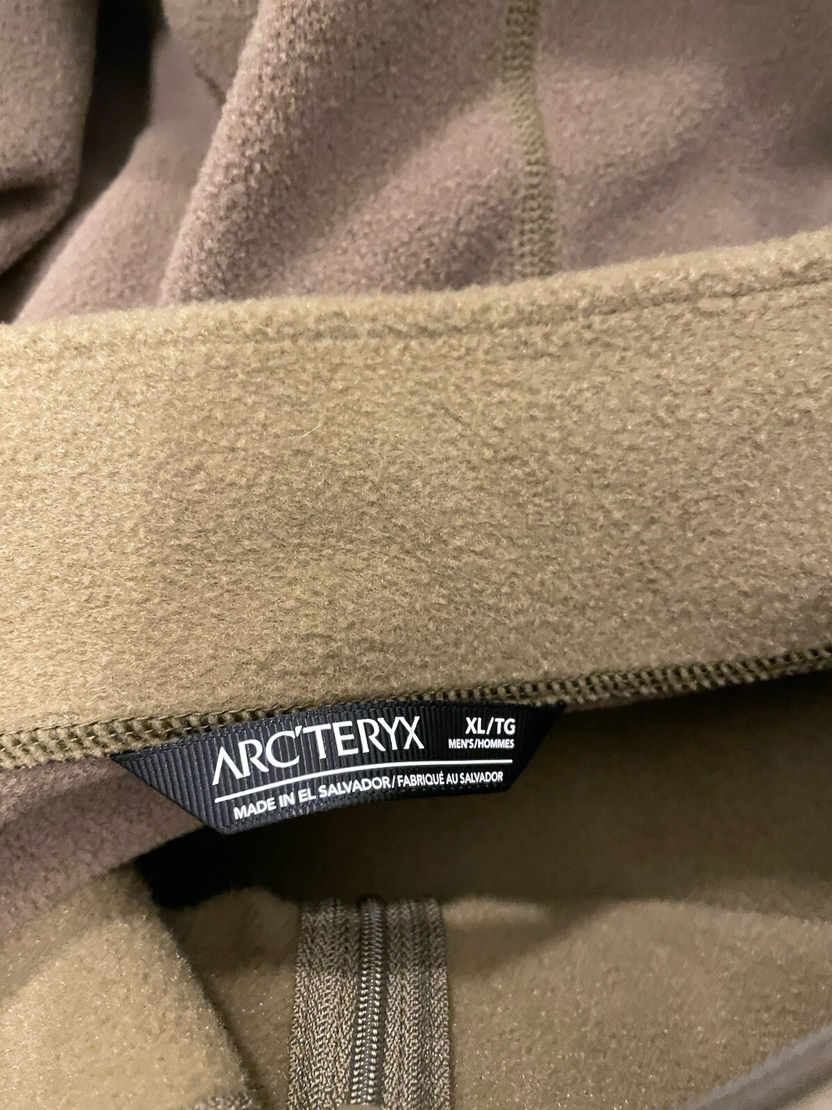 Arc'teryx Leaf Naga Felpa con Cappuccio Gen 3.1 X Large Coccodrillo
