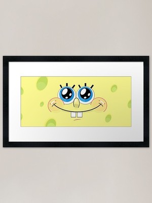 Bob esponja Gerahmter Kunstdruck Gerahmtes Wandbild Poster Leinwanddruck Bild
