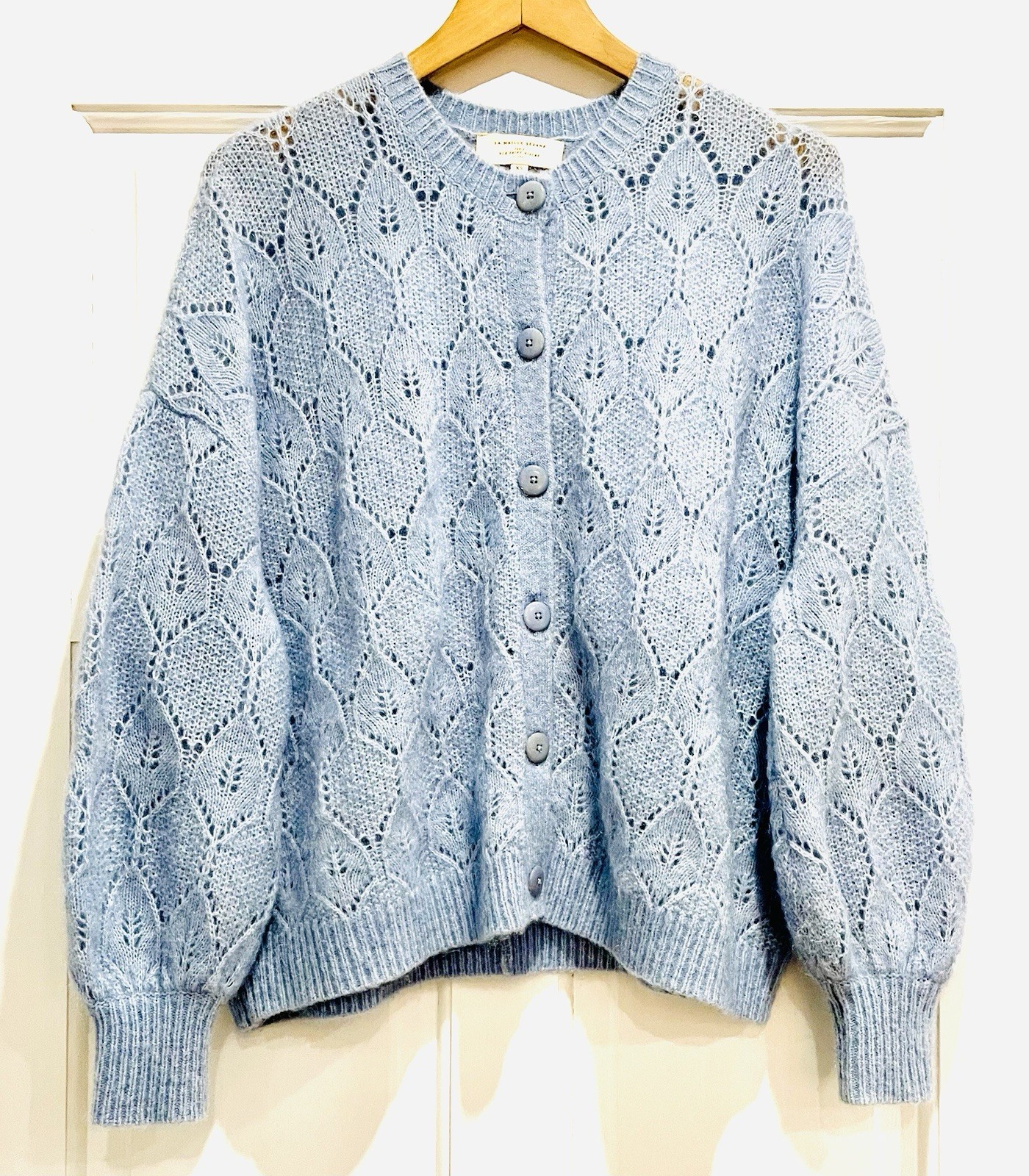 New Without Tag Sezane Phoebe Cardigan Jumper RRP £110 image 4