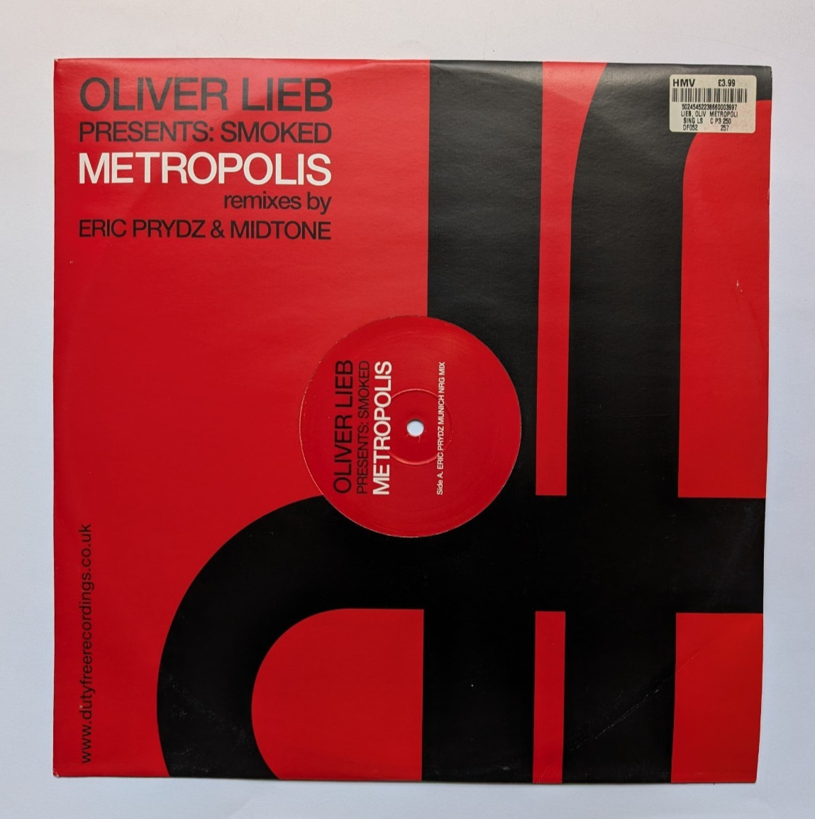Oliver Lieb Presents: Smoked - Metropolis 12-inch Vinyl