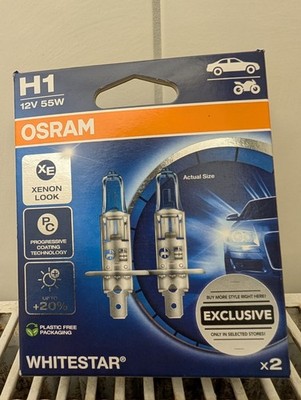 Osram Whitestar Xenon Look H1 12V 55W Scheinwerferlampe