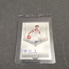Anthony Edwards Rookie Auto Panini Private Signings #PSA-AED from NT Hobby Case