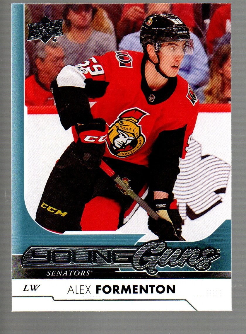 2017-18 Upper Deck #219 Alex Formenton Young Guns RC