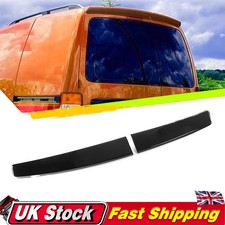 For VW Caddy & Maxi 05-18 Gloss Black Rear Twin Barn Door Roof Spoiler Sportline