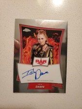 Isla Dawn 2025 Topps Chrome WWE RAW Autograph Auto RBA-ISL