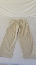 Chaps True American Chino Mens Size 40x30 Beige Dress Pants