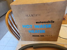 Rare Nos Vtg Automobile Accessory Hot Water Heater Sears Allstate 1960s