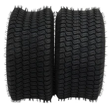 2pcs 22x9.50-12 Lawn Mower Tractor Turf Tires 4 Ply Tubeless Max Load: 1290Lbs