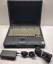 Compaq Armada E500 PIII-6000MHz 320MB 12GB CD Floppy Laptop Tested READ DESC A0