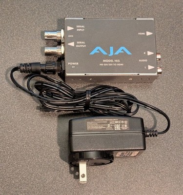 AJA Model HI5 HD-SDI/SDI To HDMI Converter 