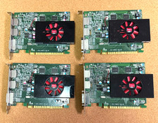 Lot of 4 AMD Radeon 109-C90657-00 02 4GB Desktop Video Graphics Card R9 M360