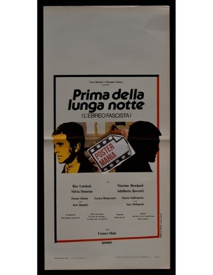 locandina PRIMA DELLA LUNGA NOTTE l'ebreo fascista franco molè B315