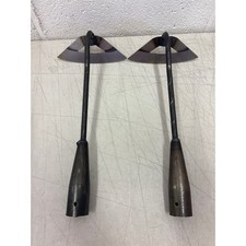 LOT-OF-2 Garden Hoe All-Steel Hardened Hollow Hoe Weeding, Garden Edger Weeder