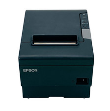 Epson TM-T88V M244A POS Thermal Receipt Ticket Printer USB Host LAN No Adapter