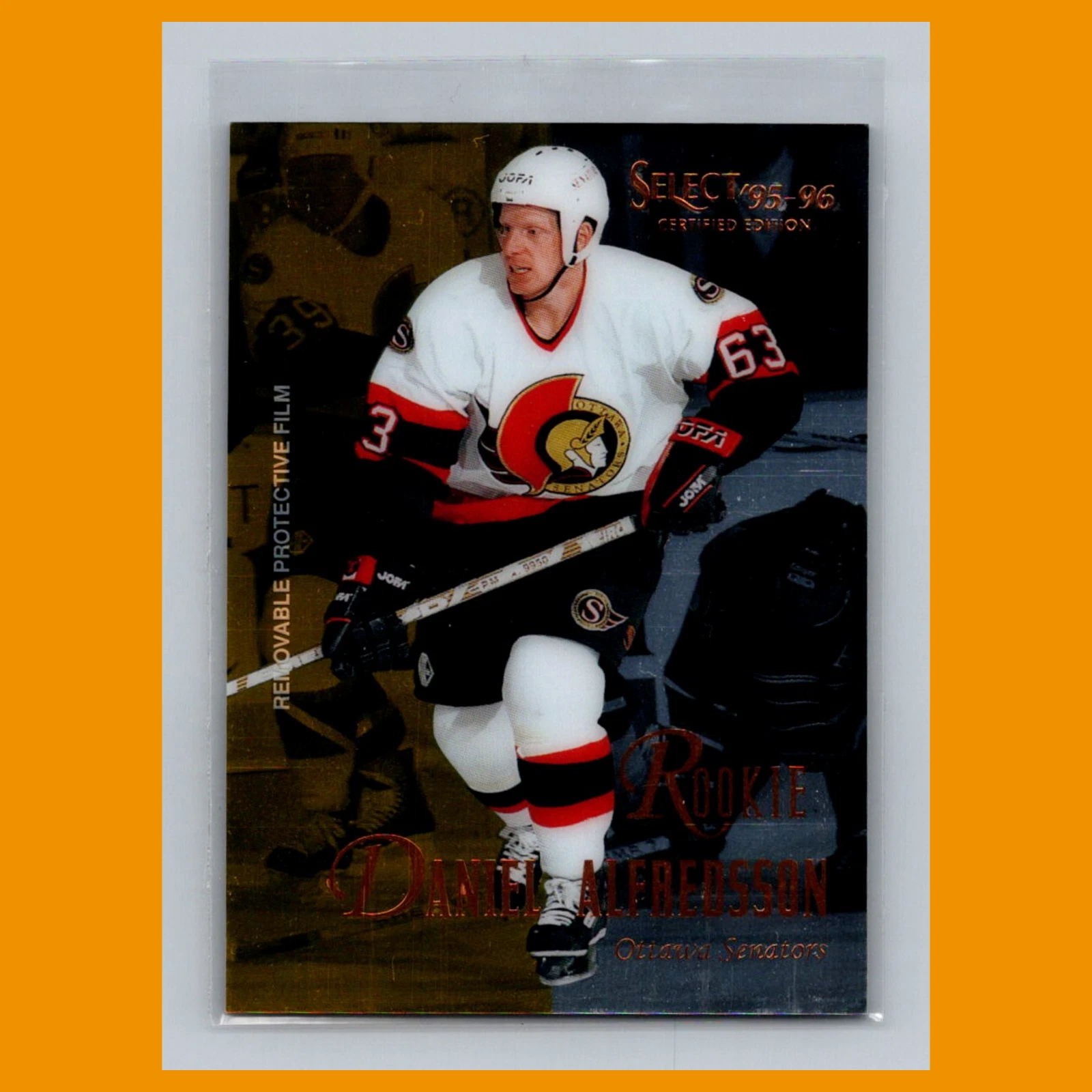 Daniel Alfredsson trading card