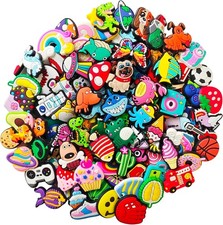 30, 50, 100 Pcs Random Croc Charms for Kids Boys Girls Adult Men Women : Fun DIY