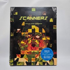 NEW SCANNERS 1981 David Cronenberg Criterion Collection Blu-Ray With Slipcover