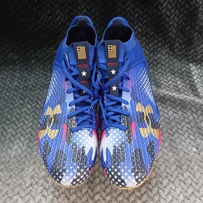 New Under Armour UA Spotlight 4 MC USA Football Cleats Men 3027307-400 Size 11.5 New Under Armour UA Spotlight 4 MC USA Football Cleats Men  main image 3