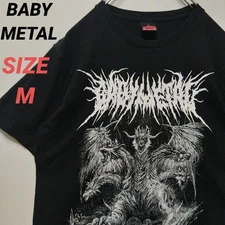 Baby Metal Live T-Shirt 2017 Summer Black M Dragon