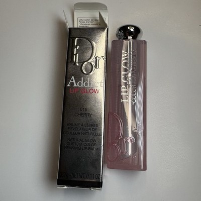 Christian Dior Addict Lip Glow  #015 CHERRY Color Reviver Balm 0.11oz New In Box
