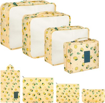 Coolzon Packing Cubes Koffer Organizer, 8 Stück Kofferorganizer Packtaschen 